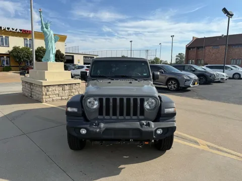 Another view of 2021 Jeep Wrangler Unlimited Sport 4x4 for sale in Saint Charles, MO at 5 Star Auto Plaza - St. Charles
