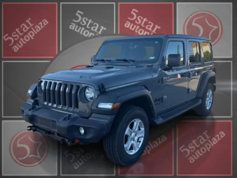 Gray 2021 Jeep Wrangler Unlimited Sport 4x4 for sale in Saint Charles, MO