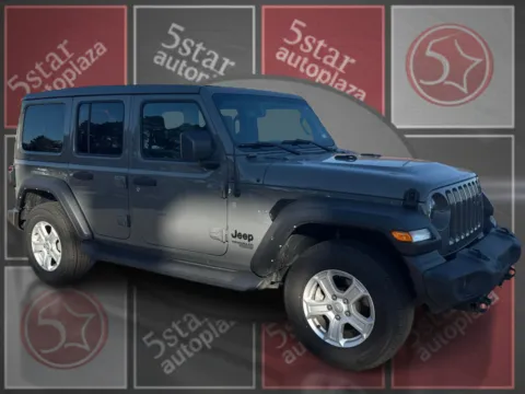 Another view of 2021 Jeep Wrangler Unlimited Sport 4x4 for sale in Saint Charles, MO at 5 Star Auto Plaza - St. Charles