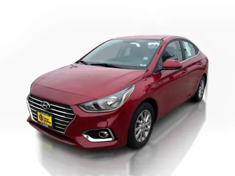 Red 2022 Hyundai Accent SEL Sedan IVT for sale in Saint Charles, MO