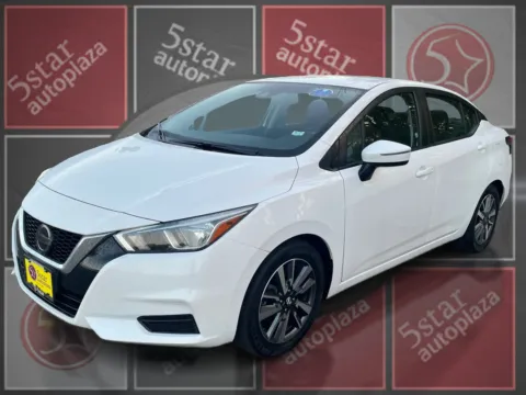 White 2020 Nissan Versa 4d Sedan SV for sale in Saint Charles, MO