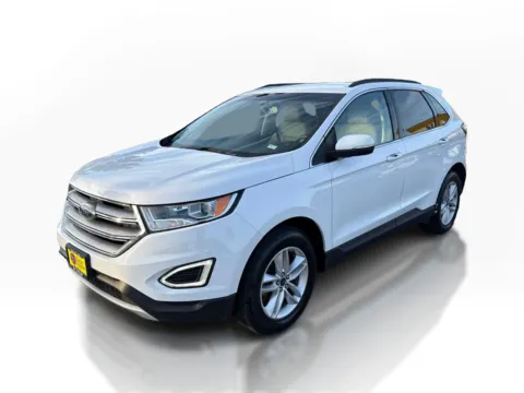 White 2018 Ford Edge 4d SUV AWD SEL V6 for sale in Saint Charles, MO