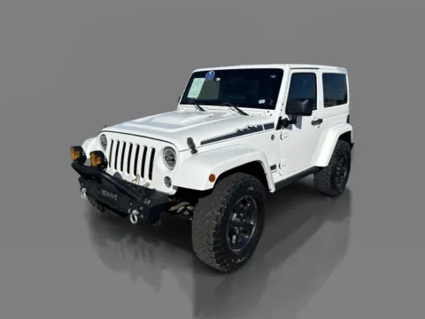 White 2014 Jeep Wrangler 2d Convertible Sahara for sale in St. Louis, MO