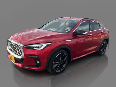 Red 2022 INFINITI QX55 SENSORY AWD for sale in St. Louis, MO