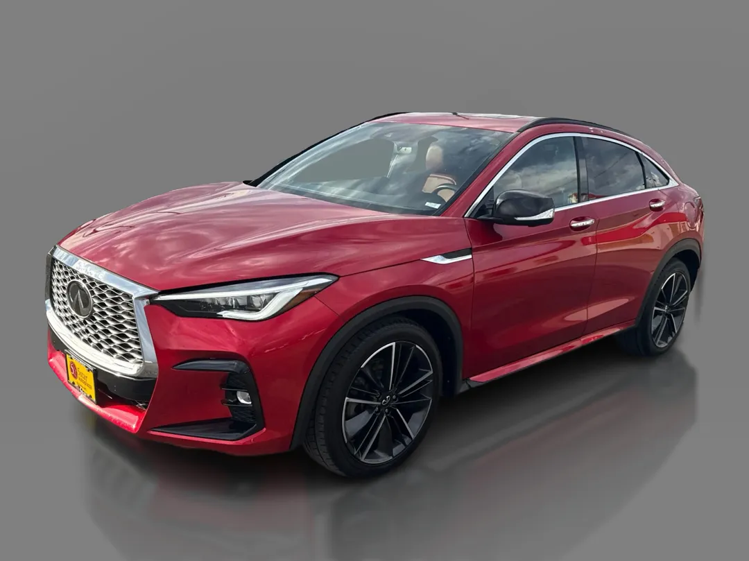 Red 2022 INFINITI QX55 SENSORY AWD for sale in St. Louis, MO