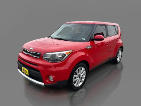 Red 2017 Kia Soul 4d Hatchback + for sale in St. Louis, MO