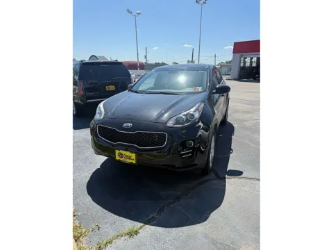 Black 2019 Kia Sportage 4d SUV AWD LX for sale in St. Louis, MO