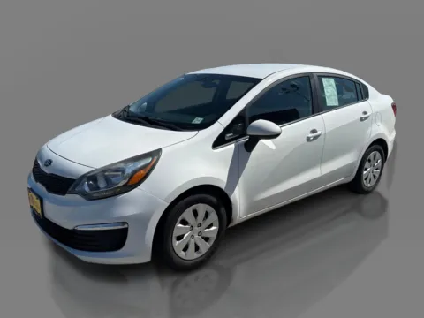 White 2016 Kia Rio 4d Sedan LX 6spd for sale in St. Louis, MO
