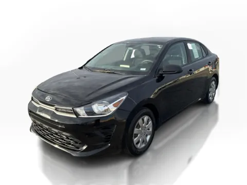 Black 2021 Kia Rio S IVT for sale in St. Louis, MO