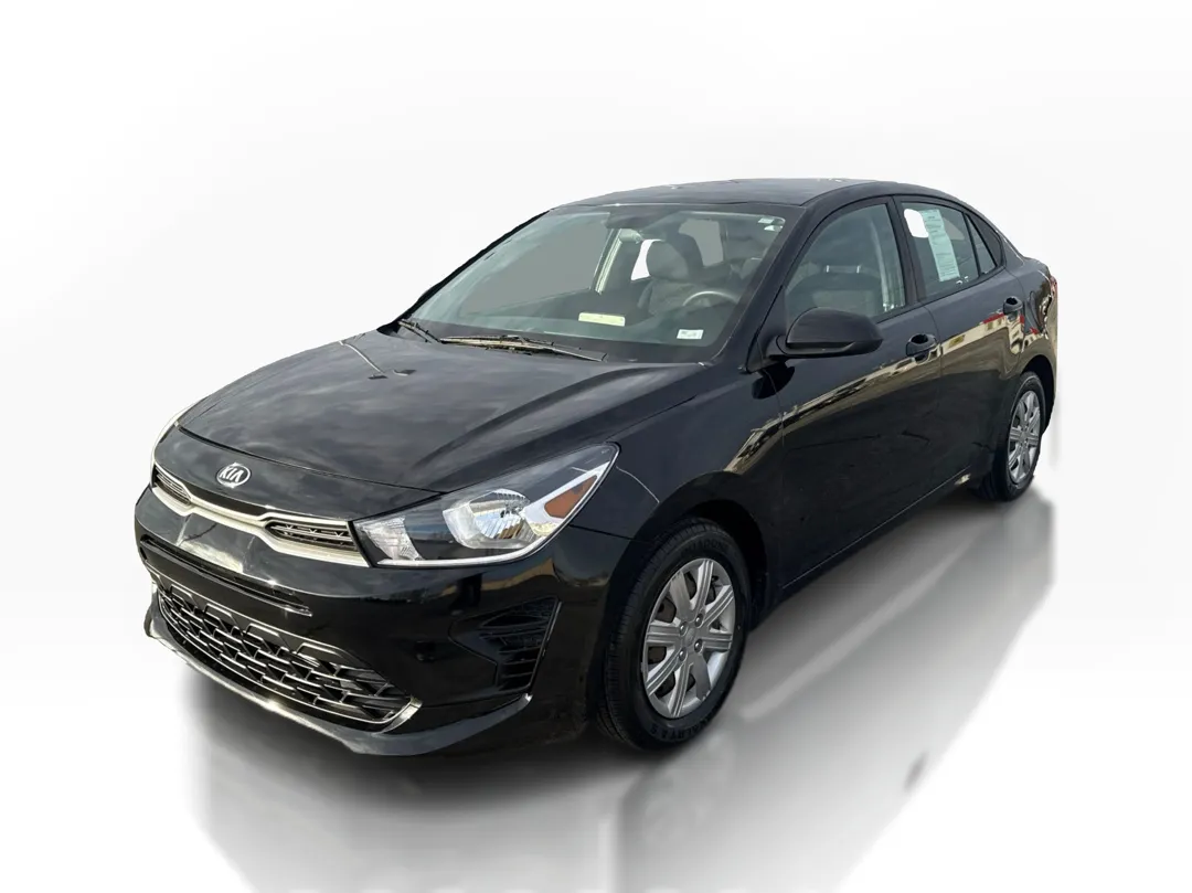 Black 2021 Kia Rio S IVT for sale in St. Louis, MO