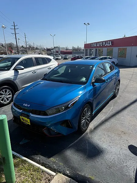 Blue 2023 Kia Forte LXS IVT for sale in St. Louis, MO
