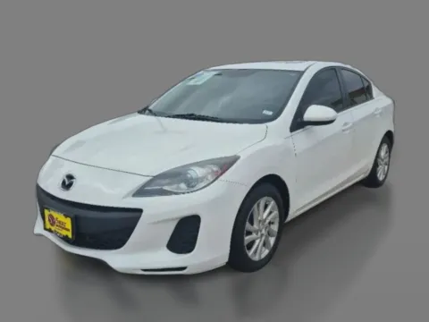 White 2012 Mazda Mazda3 4d Sedan i Grand Touring SKYACTIV for sale in St. Louis, MO