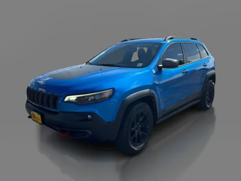 Blue 2021 Jeep Cherokee Trailhawk 4x4 for sale in St. Louis, MO