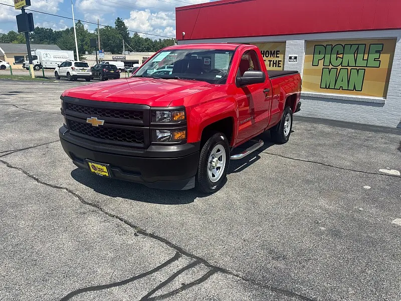 Blue 2014 Chevrolet Silverado 1500 Reg Cab Work Truck w/1WT for sale in St. Louis, MO