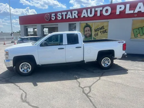 White 2018 Chevrolet Silverado 1500 Double Cab LS for sale in St. Louis, MO