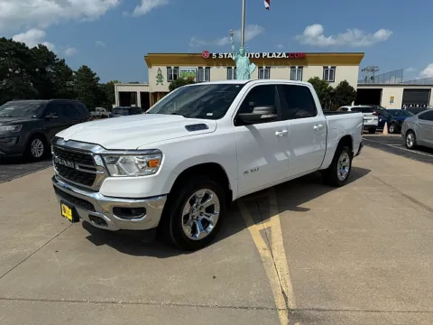 White 2022 Ram 1500 Big Horn Crew Cab 5'7" Box for sale in St. Louis, MO