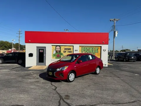 Red 2024 Mitsubishi Mirage G4 ES CVT for sale in St. Louis, MO