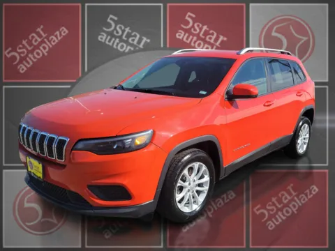 Orange 2021 Jeep Cherokee Latitude FWD for sale in St. Louis, MO