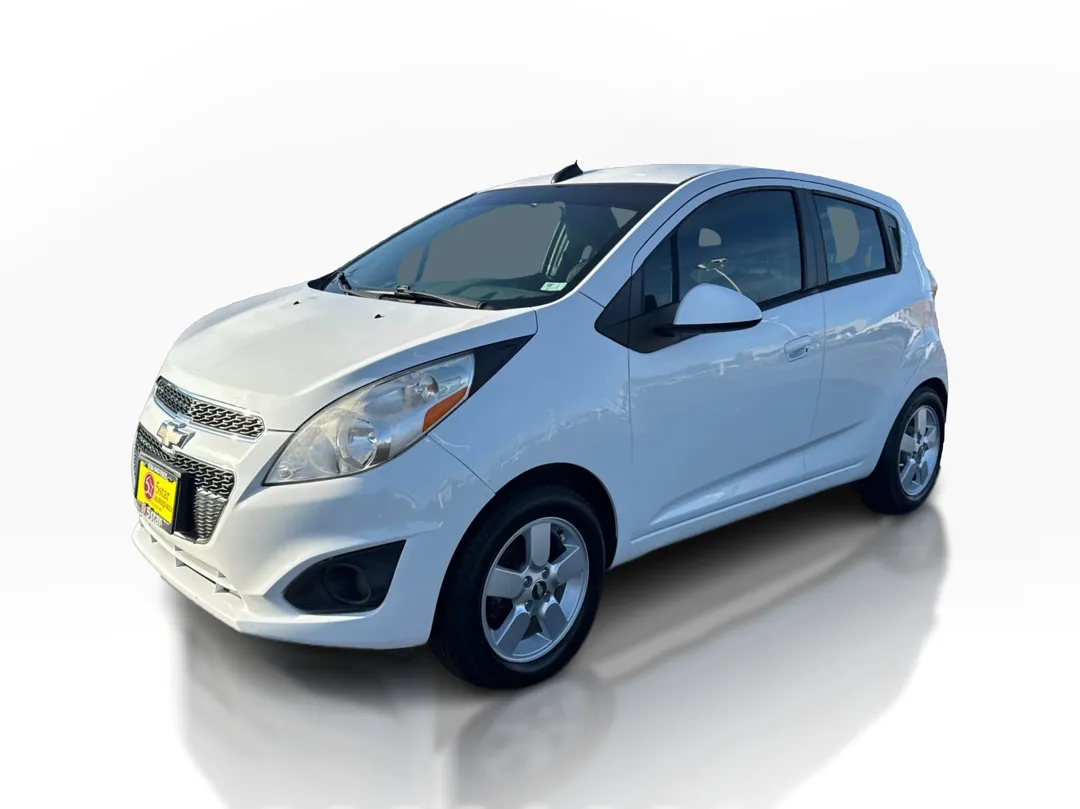White 2015 Chevrolet Spark 4d Hatchback LS CVT for sale in St. Louis, MO