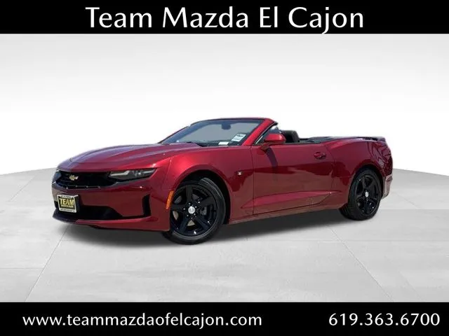 Red 2023 Chevrolet Camaro 1LT for sale in El Cajon, CA