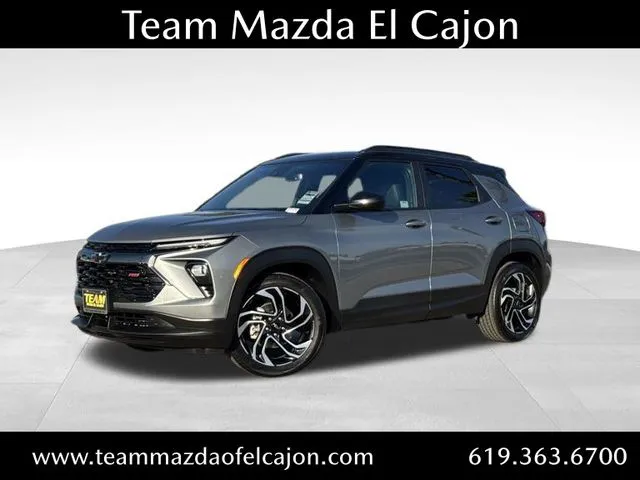 Gray 2024 Chevrolet TrailBlazer RS for sale in El Cajon, CA