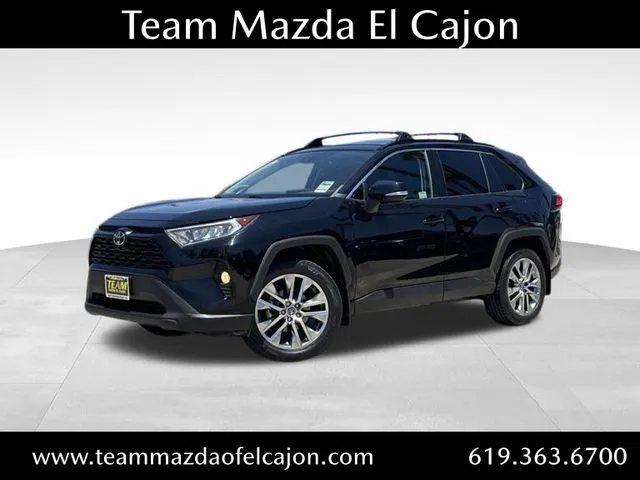 Black 2019 Toyota RAV4 XLE Premium for sale in El Cajon, CA