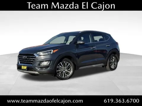 Blue 2020 Hyundai Tucson Limited for sale in El Cajon, CA