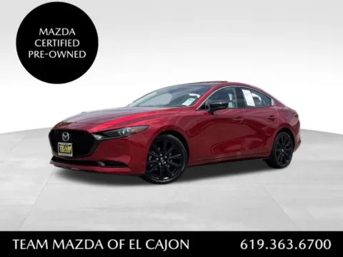 Red 2025 Mazda Mazda3 2.5 Turbo Premium Plus Package for sale in El Cajon, CA