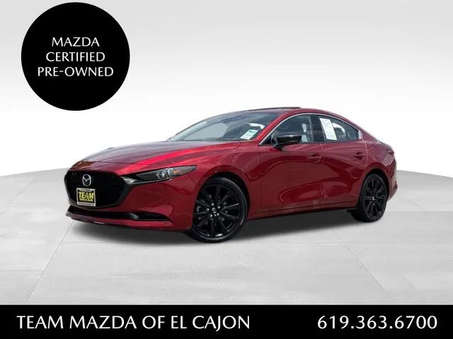 Red 2025 Mazda Mazda3 2.5 Turbo Premium Plus Package for sale in El Cajon, CA