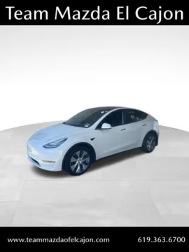 White 2022 Tesla Model Y Long Range for sale in El Cajon, CA