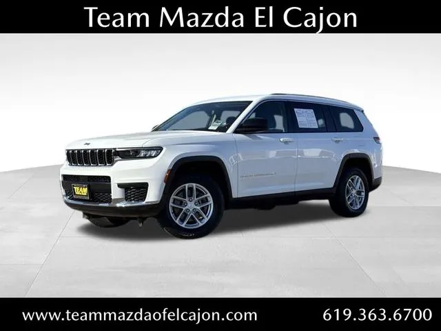 White 2023 Jeep Grand Cherokee L Laredo for sale in El Cajon, CA
