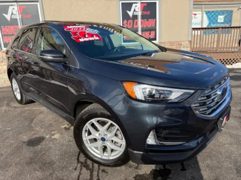 Photos of 2022 FORD EDGE SEL for sale in Merrillville, IN at Ride Time Auto Finance Merrillville