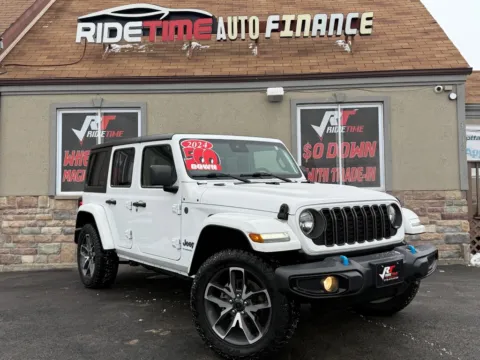 Photos of 2024 JEEP WRANGLER SPORT S 4XE for sale in Merrillville, IN at Ride Time Auto Finance Merrillville