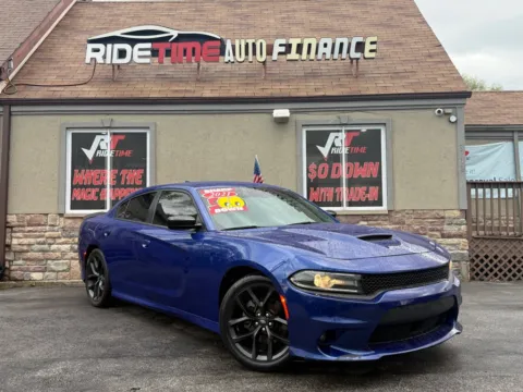 Blue 2021 DODGE CHARGER R/T - BLACKTOP PKG for sale in Merrillville, IN