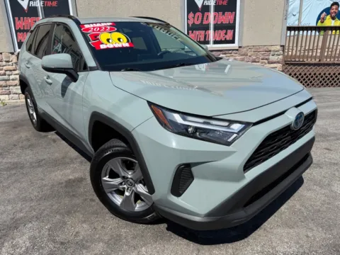 Another view of 2022 TOYOTA RAV4 HYBRID XLE-AWD for sale in Merrillville, IN at Ride Time Auto Finance Merrillville