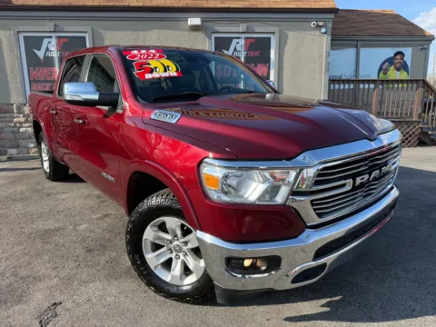 Another view of 2022 RAM 1500 LARAMIE - 4X4 for sale in Merrillville, IN at Ride Time Auto Finance Merrillville