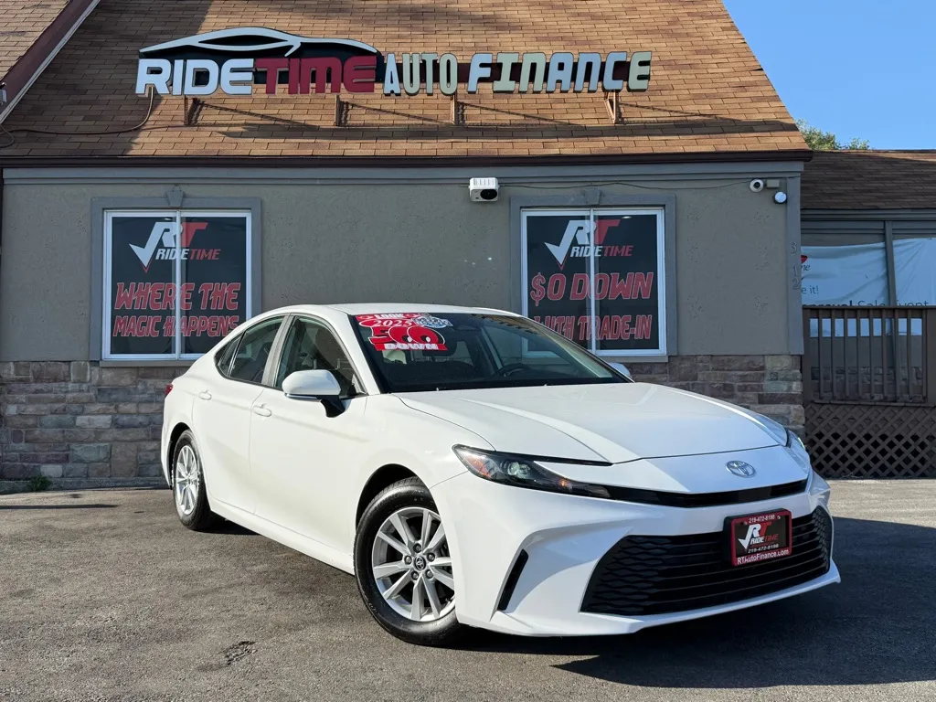 White 2025 TOYOTA CAMRY LE for sale in Merrillville, IN