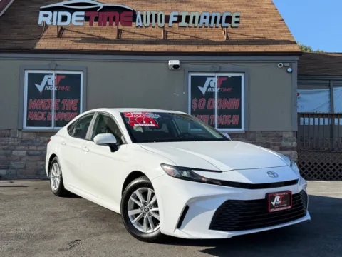 Photos of 2025 TOYOTA CAMRY LE for sale in Merrillville, IN at Ride Time Auto Finance Merrillville
