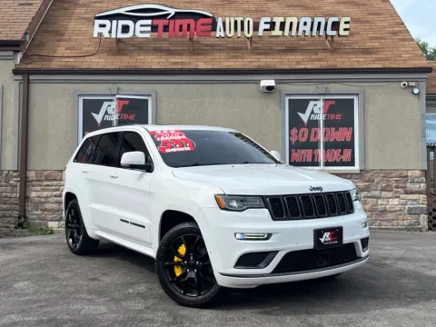 White 2020 JEEP GRAND CHEROKEE HIGHALTITUDE V8 - 4X4 for sale in Merrillville, IN