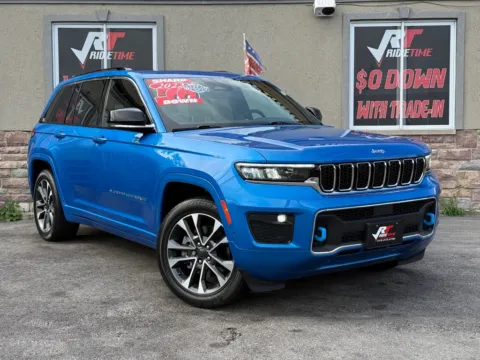 Photos of 2022 JEEP GRAND CHEROKEE OVERLAND 4XE for sale in Merrillville, IN at Ride Time Auto Finance Merrillville