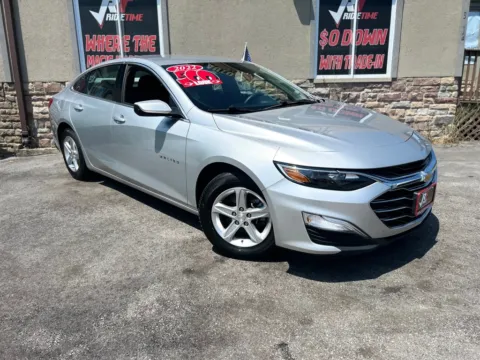 Silver 2022 CHEVROLET MALIBU LS FLEET for sale in Merrillville, IN