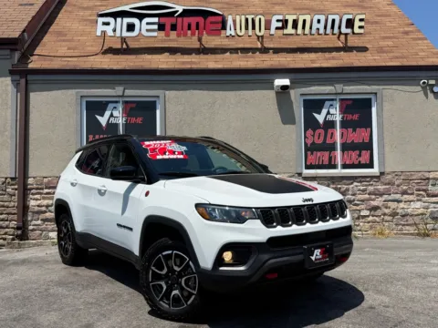 White 2025 JEEP COMPASS TRAILHAWK - 4X4 for sale in Merrillville, IN