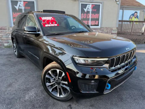 Photos of 2023 JEEP GRAND CHEROKEE OVERLAND 4XE - Advanced ProTec for sale in Merrillville, IN at Ride Time Auto Finance Merrillville