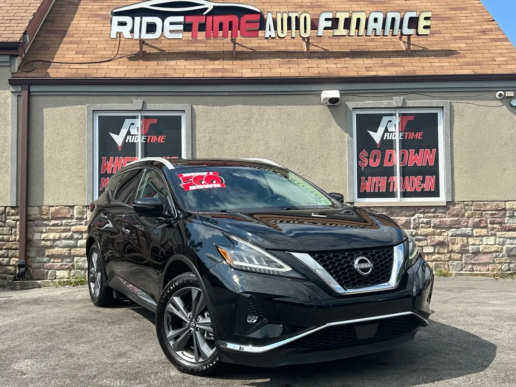Black 2023 NISSAN MURANO PLATINUM - AWD for sale in Merrillville, IN