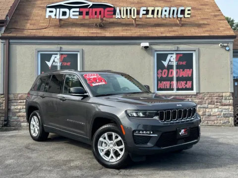 Gray 2023 JEEP GRAND CHEROKEE LIMITED for sale in Merrillville, IN