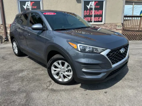 Photos of 2021 HYUNDAI TUCSON SE for sale in Merrillville, IN at Ride Time Auto Finance Merrillville