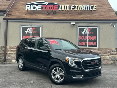 Black 2023 GMC TERRAIN SLE for sale in Merrillville, IN