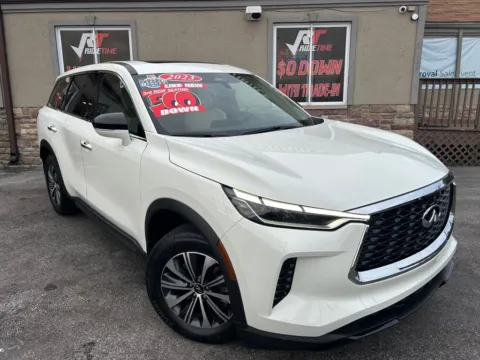 Another view of 2023 INFINITI QX60 PURE - AWD for sale in Merrillville, IN at Ride Time Auto Finance Merrillville