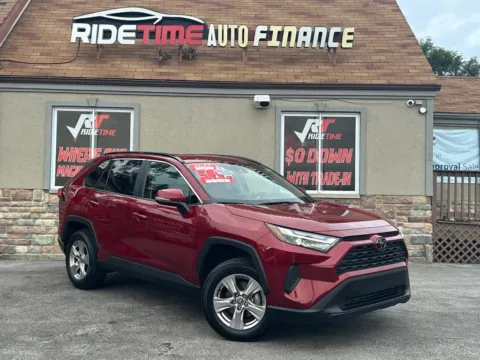 Red 2025 TOYOTA RAV4 XLE for sale in Merrillville, IN