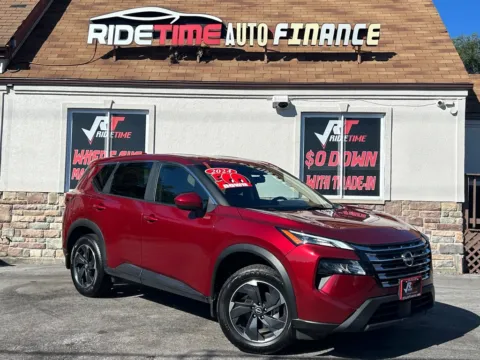 Red 2024 NISSAN ROGUE SV for sale in Merrillville, IN
